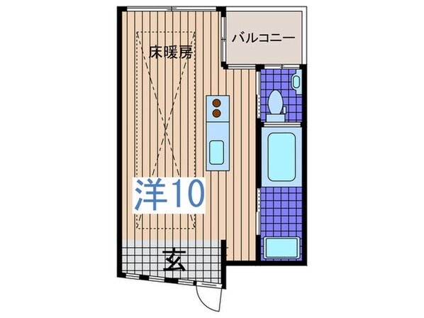 Ｅｓｔｕｄｉｏの物件間取画像